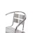 Bolero Aluminium Stacking Chairs (4 Pack)