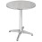 Bolero Round Bistro Table Stainless Steel 600mm