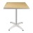 Bolero Ash Top Table Square 600mm (Single)