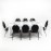 Bolero Rectangular Folding Table 6ft White