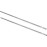 Vogue Chrome Upright Posts 1270mm (2 Pack)