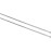 Vogue Chrome Upright Posts 1830mm (2 Pack)
