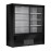 Zoin Cervinho Multideck Display Black with Sliding Doors 1000mm