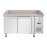 Polar U-Series Double Door Pizza Counter with Granite Top 428Ltr