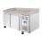 Polar U-Series Double Door Pizza Counter with Granite Top 428Ltr