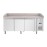 Polar U-Series Bakery Counter Fridge with Granite Top 634Ltr