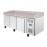 Polar U-Series Bakery Counter Fridge with Granite Top 634Ltr