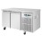 Polar U-Series Double Door Counter Fridge/Freezer 124Ltr