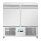 Polar U-Series Ventilated 2 Door Counter Fridge