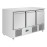 Polar U-Series Ventilated 3 Door Counter Fridge