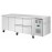 Polar U-Series Counter Fridge 4 Drawers & 2 Door