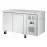 Polar U-Series Double Door Slimline Counter Fridge