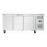 Polar U-Series Triple Door Slimline Counter Fridge 231Ltr