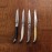 Laguiole Serrated Steak Knife Stainless Steel Handle (6 Pack)