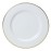 William Edwards Burnished Gold Plates 300mm (12 Pack)
