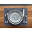 Steelite Modern Twist Silicone Placemat Denim Blue 305x400mm (12 Pack)