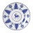 William Edwards Sultan's Garden Blue Espresso Saucers Fits AND0112 (12 Pack)