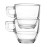 RCR Cristalleria Caffe Stackable Espresso Cups 80ml (12 Pack)
