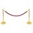 Bolero Red Barrier Rope 1.5m
