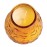 Bolsius Amber Lowboy Candles Bar Lights (12 Pack)